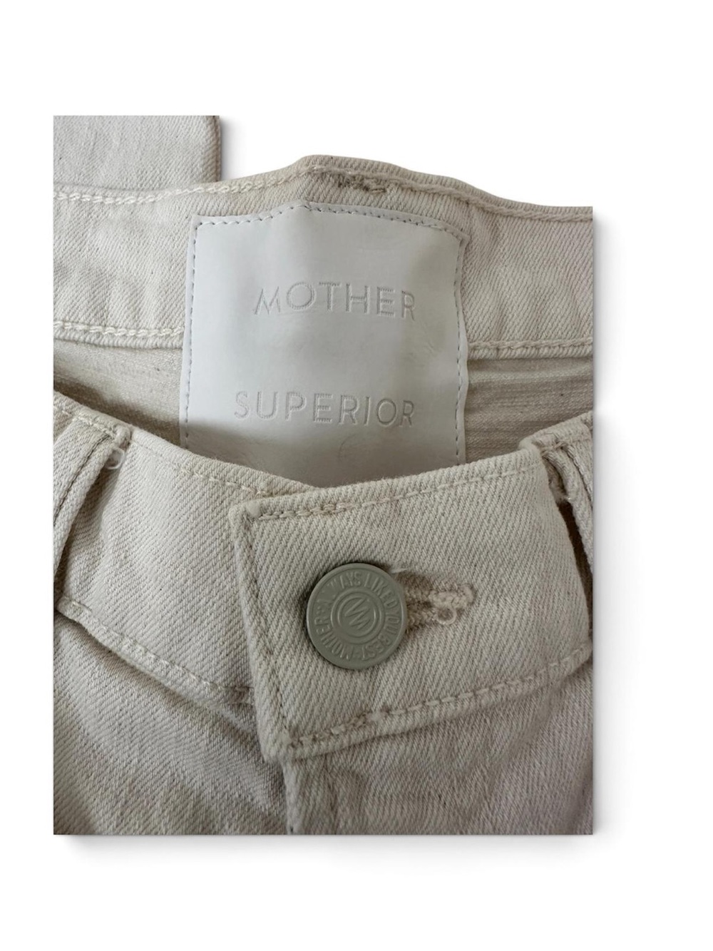 MOTHER Superior Wide Leg Distressed Jeans – Size 25 | NWT 🤍 - Picture 2 of 4